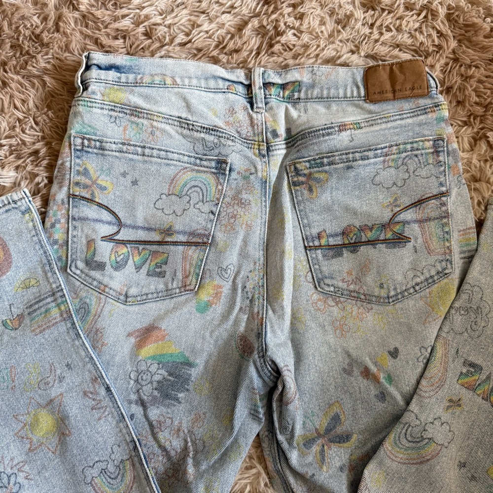 American Eagle Multicolor Pride Collection Denim - image 4